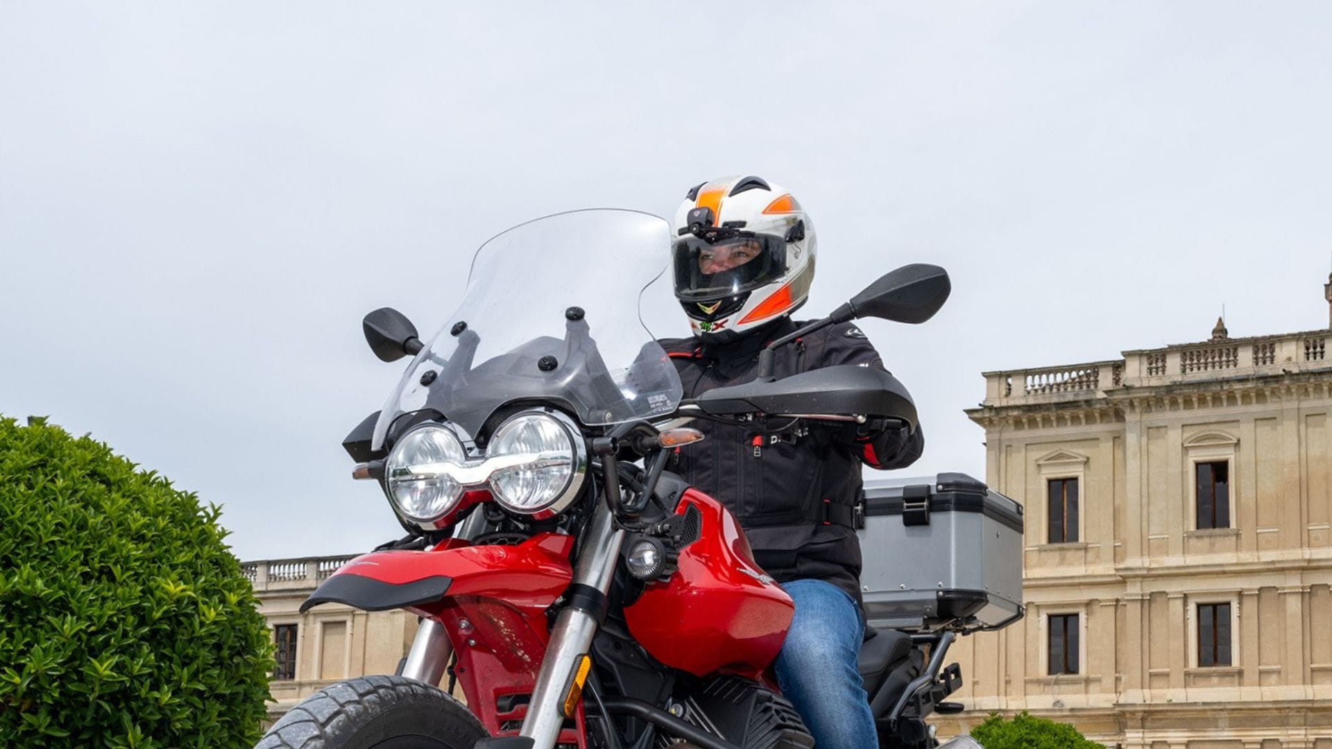The Super Boo! Features BIKERGUARD: The Ultimate Rain Solution for Riders